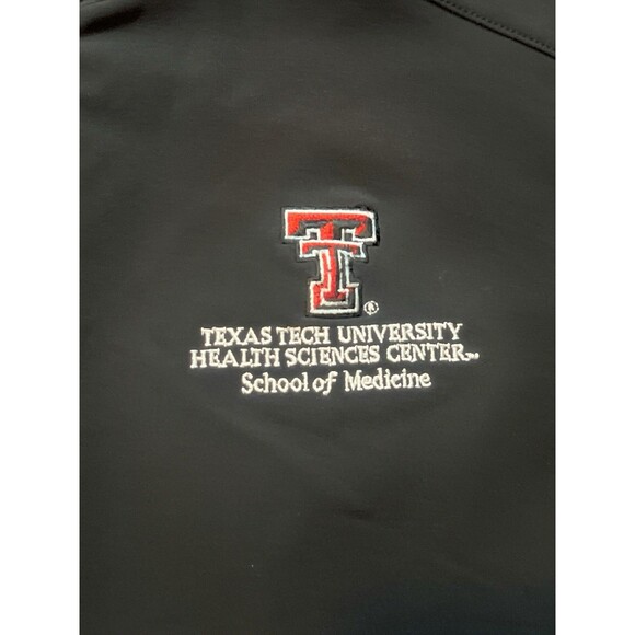 The North Face Windwall Men Med Black Soft shell Jacket Texas Tech School Of Med - Picture 2 of 9